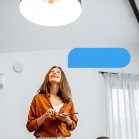 6651 Bong Den Led Wifi Ezviz Lb17