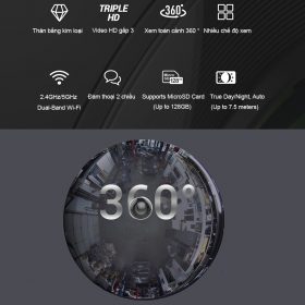 3988 Camera Ezviz Cs Cv346 A0 7a3wfr Mini Pano Ho Tro Nhieu Tinh Nang